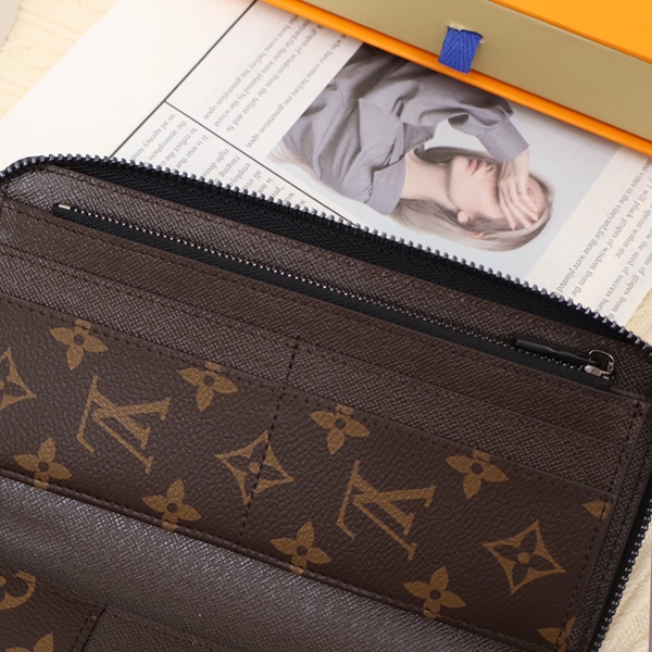 LVコピーウォレット素材ディテール